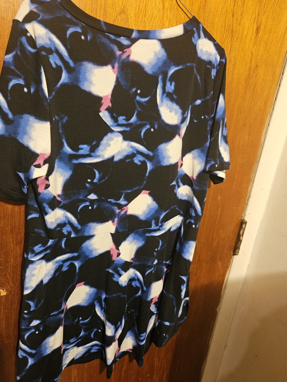 Lularoe Womens Jenna Top Size Small Multicolor Floral - Picture 5 of 7